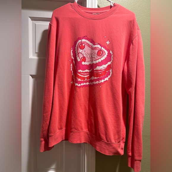 Living Fully Co Sweetie Cake Sweatshirt - Picture 1 of 3
